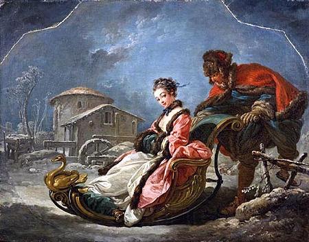 Francois Boucher Winter Spain oil painting art